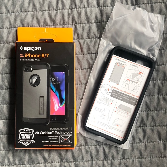 NIB Spigen Tough Armor 2 Kickstand Phone Case iPhone 7 And 8 - Picture 6 of 13